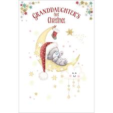 Granddaughter's 1st Christmas Tiny Tatty Teddy Me to You Bear Christmas Card Image Preview
